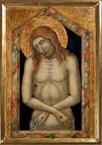 Christus leidend, ca. 1330 von Pietro Lorenzetti